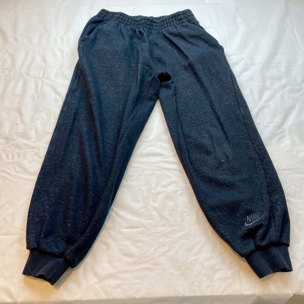 Nike Boys Black Jogger Sweatpants Size M
